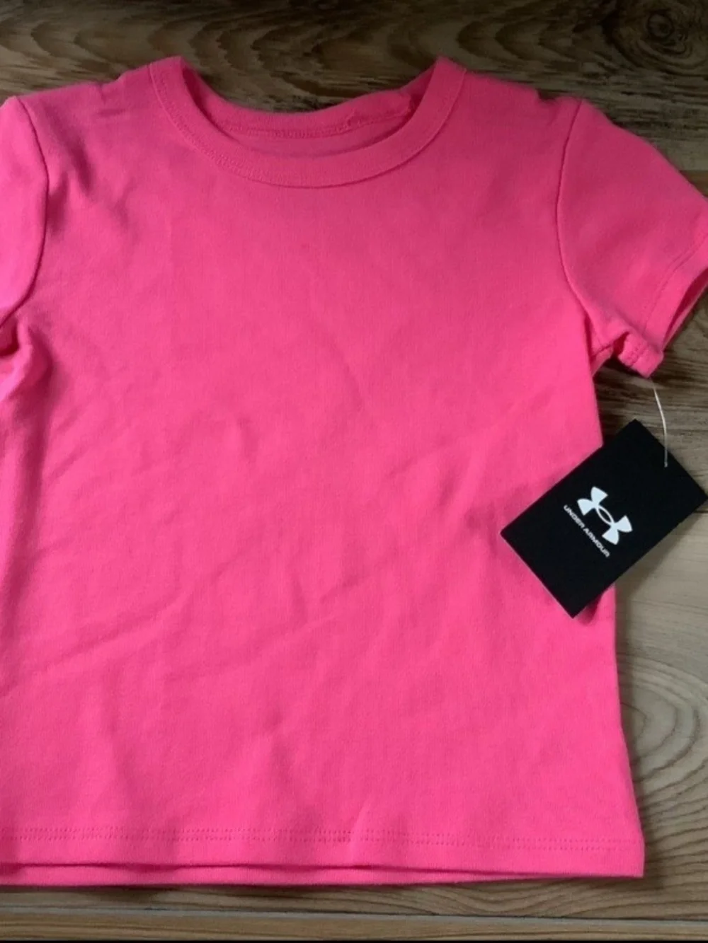 Under Armour Girls' Pink & Black Dot Tank Dress Set Size 5 Or 6(NWT)